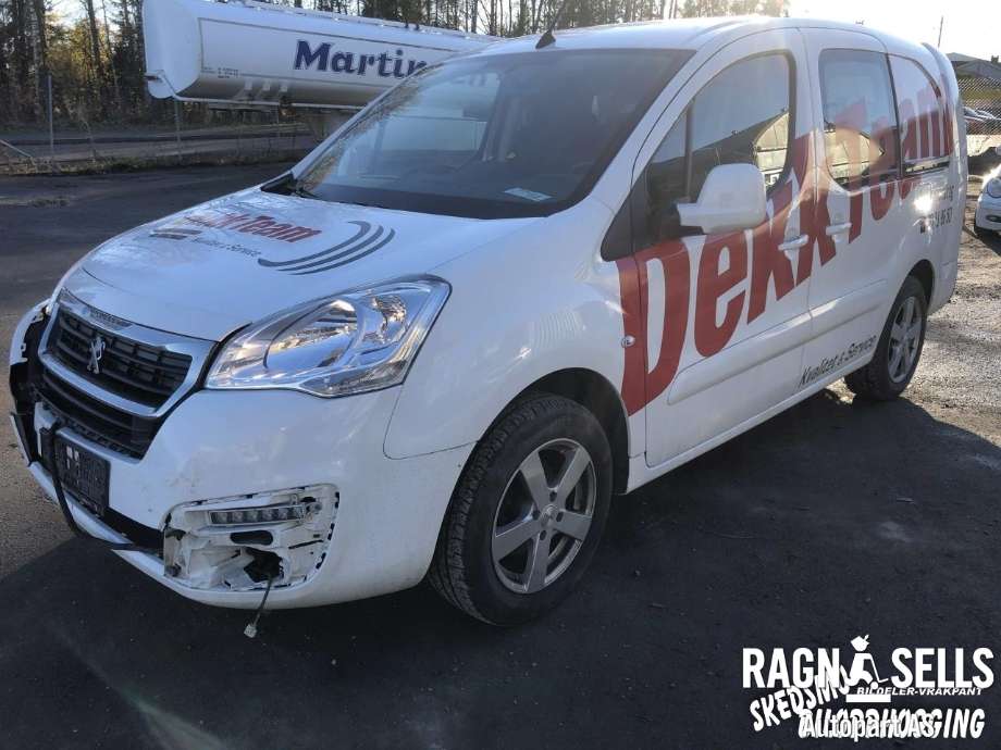 Peugeot Partner 2015-2019 (Type II, Fase 2) , Motorkode: BHY, Girkassekode: STT