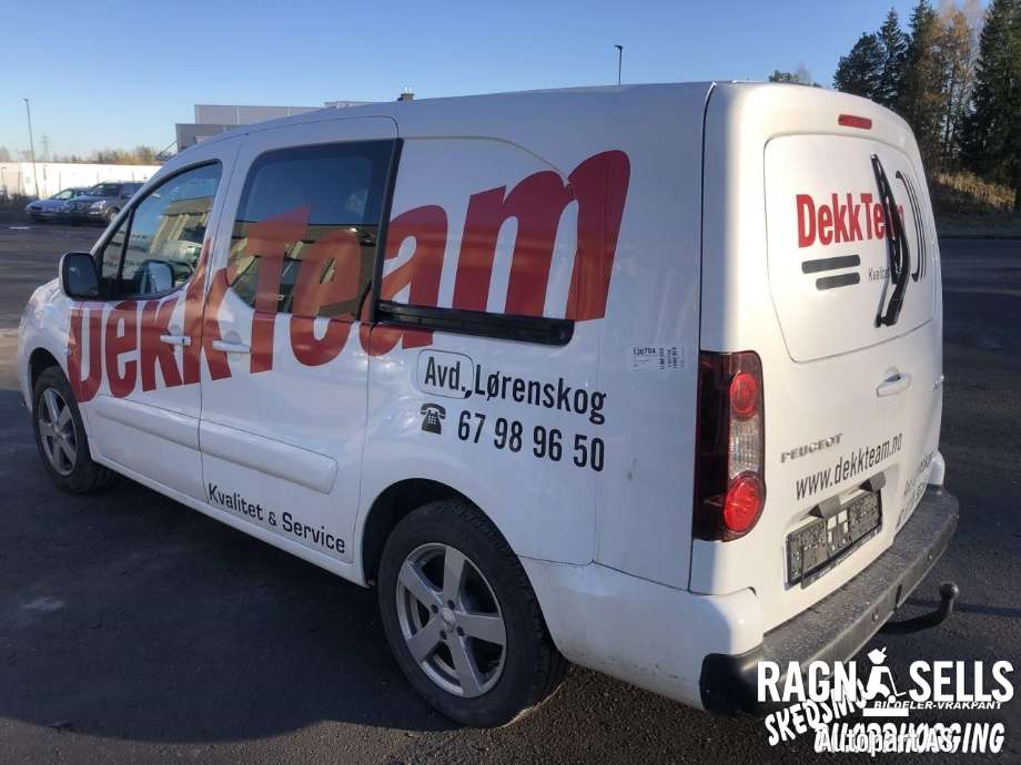 Peugeot Partner 2015-2019 (Type II, Fase 2) , Motorkode: BHY, Girkassekode: STT