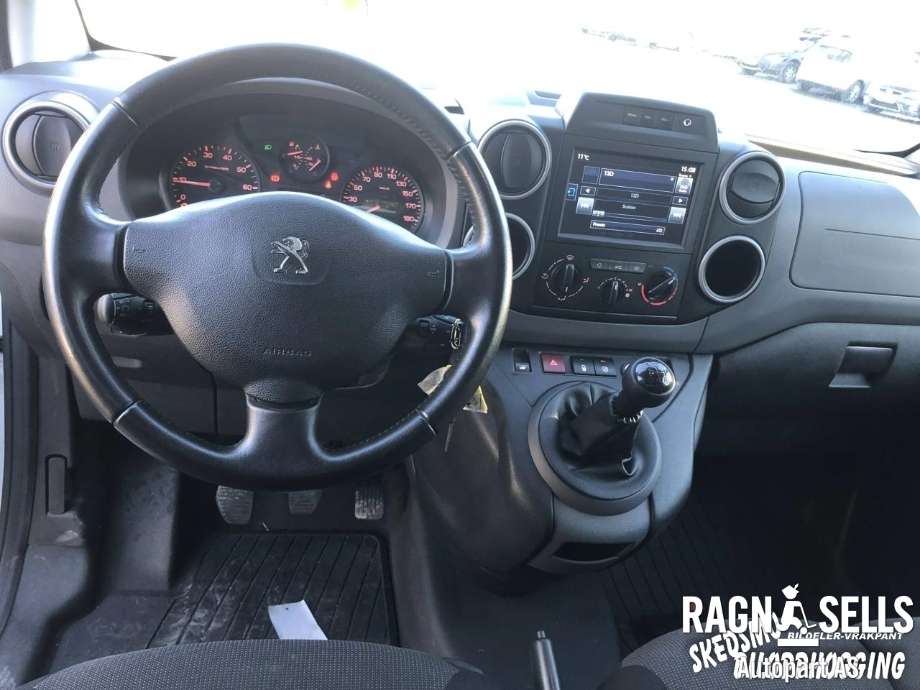 Peugeot Partner 2015-2019 (Type II, Fase 2) , Motorkode: BHY, Girkassekode: STT