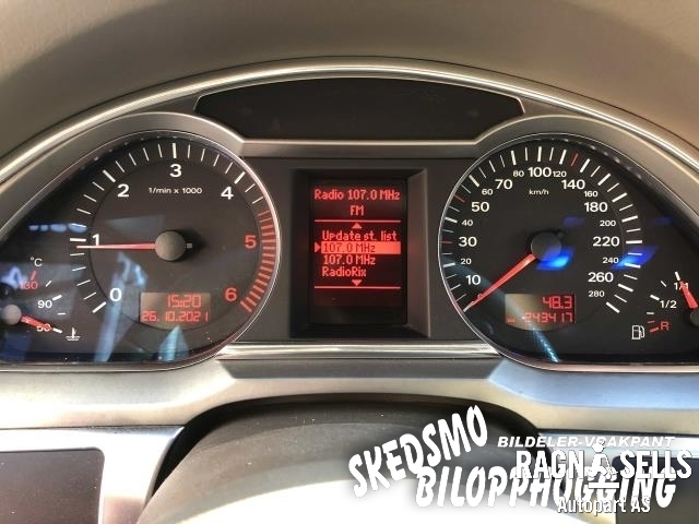 Audi A6 2005-2008 (Type III, Fase 1) (C6) (C6), Motorkode: BPP, Girkassekode: JMC