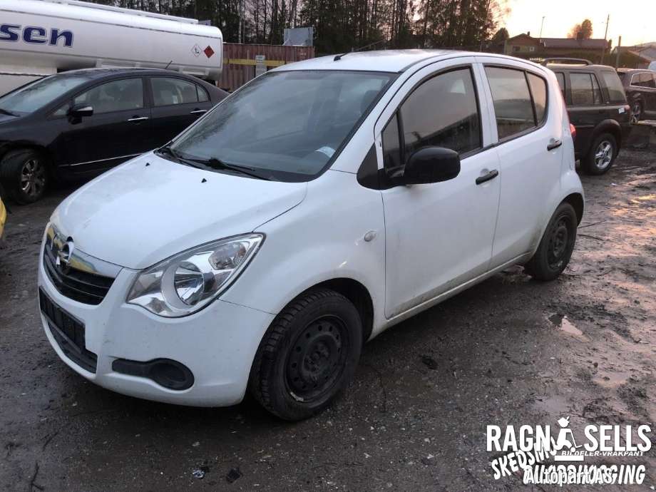 Opel Agila 2008-2013 , Motorkode: K10B, Girkassekode: MFT