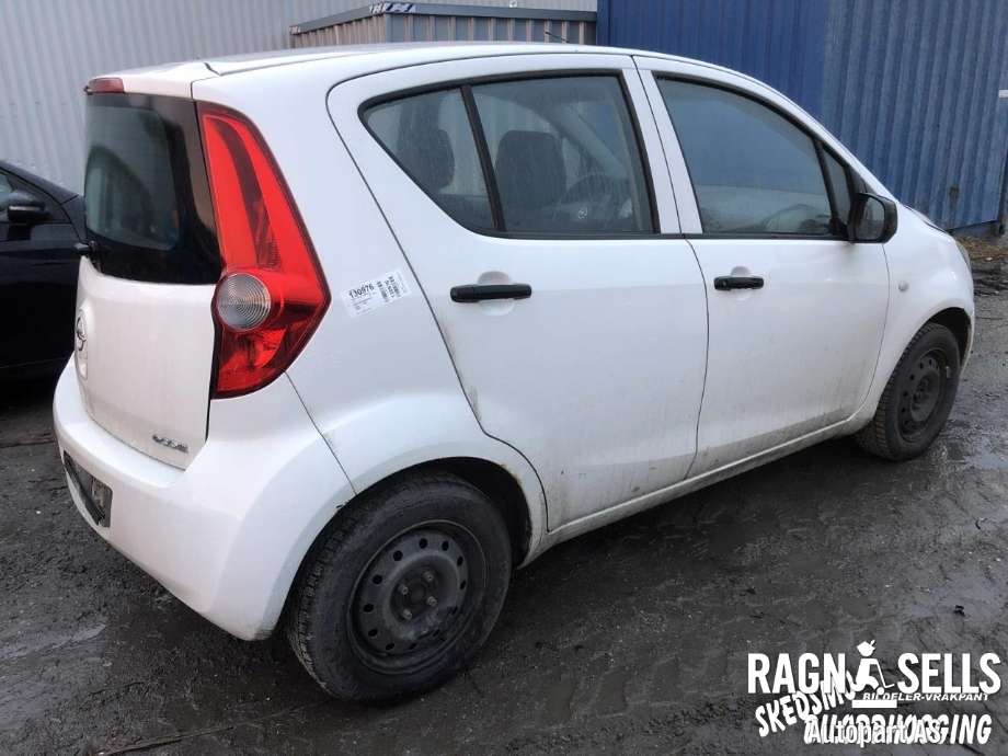 Opel Agila 2008-2013 , Motorkode: K10B, Girkassekode: MFT