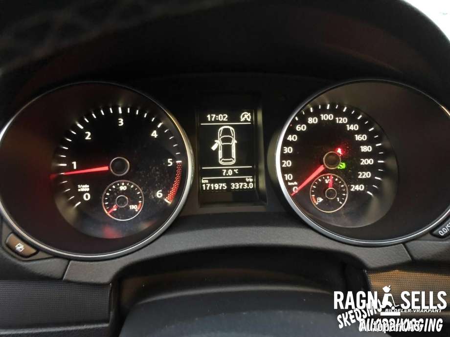 VW Golf VI 2008-2012 , Motorkode: CAYC, Girkassekode: NKA