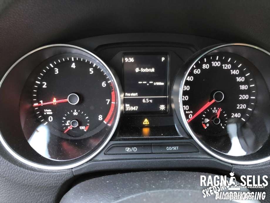 VW Polo 2014-2017 (Type V, Fase 2) , Motorkode: CJZC, Girkassekode: QHY