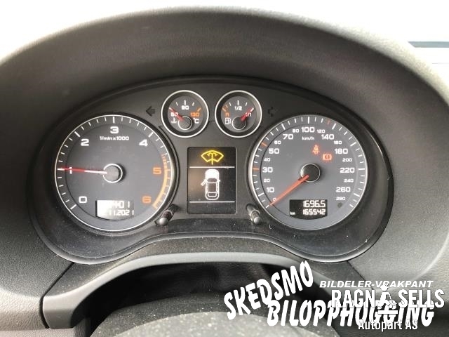 Audi A3 2009-2012 (Type II, Fase 2) , Motorkode: CAYC, Girkassekode: LUB