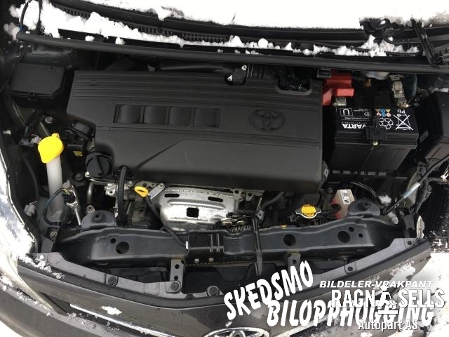 Toyota Yaris 2012-2014 (Type III, Fase 1) , Motorkode: 1NR-FE, Girkassekode: 