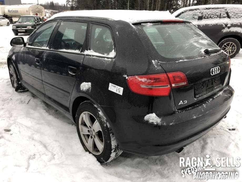 Audi A3 2009-2012 (Type II, Fase 2) , Motorkode: CAYC, Girkassekode: LUB