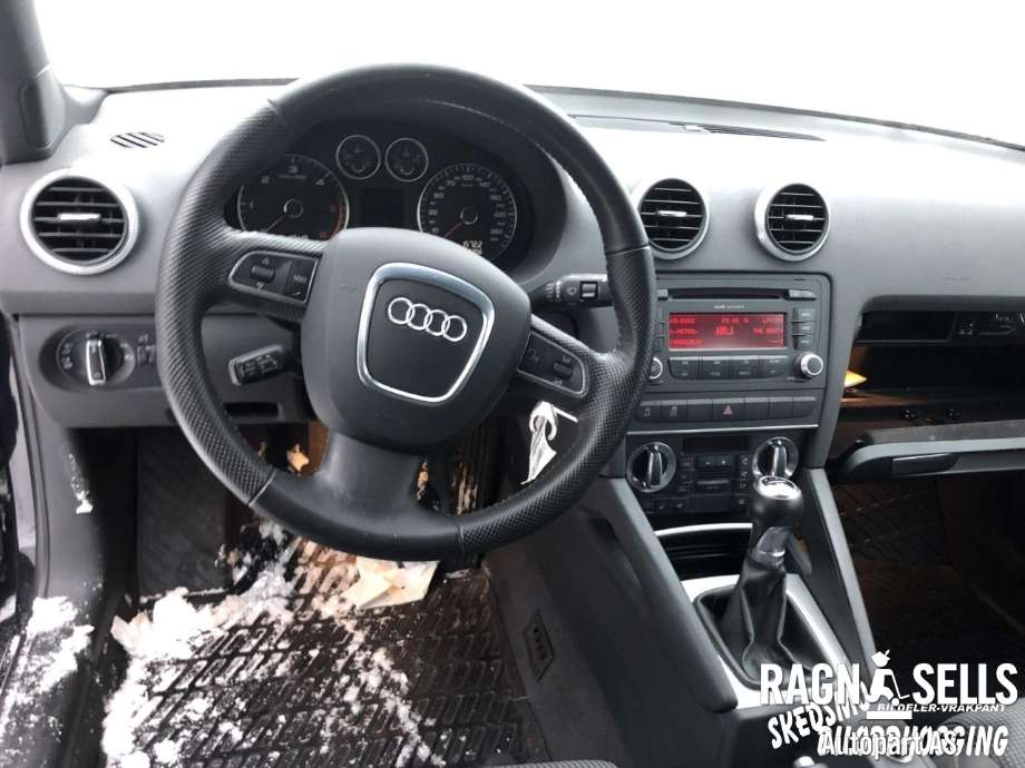 Audi A3 2009-2012 (Type II, Fase 2) , Motorkode: CAYC, Girkassekode: LUB