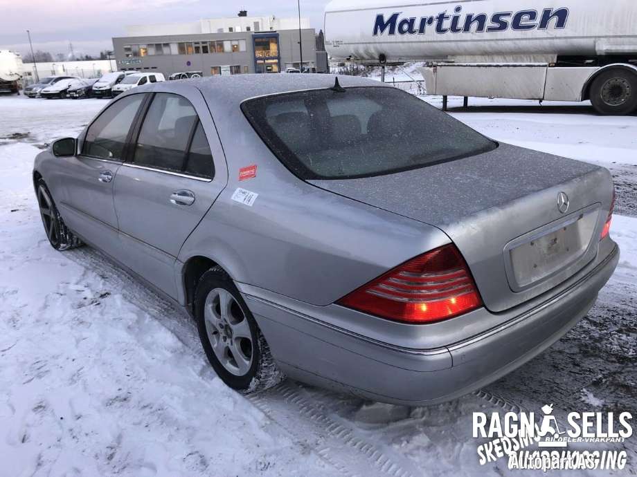 Mercedes S-Klasse 1999-2005 (W220) (W220), Motorkode: 64896030, Girkassekode: 72262604
