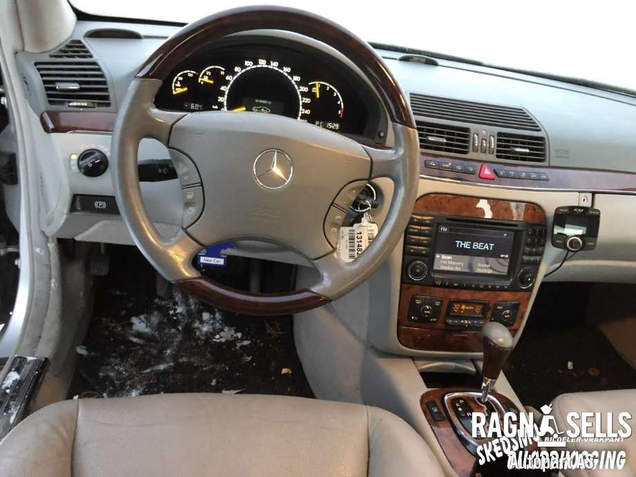 Mercedes S-Klasse 1999-2005 (W220) (W220), Motorkode: 64896030, Girkassekode: 72262604