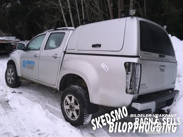 Isuzu D-Max 2012-2017 (Type II, Fase 1) , Motorkode: 4JK1-TC, Girkassekode: 