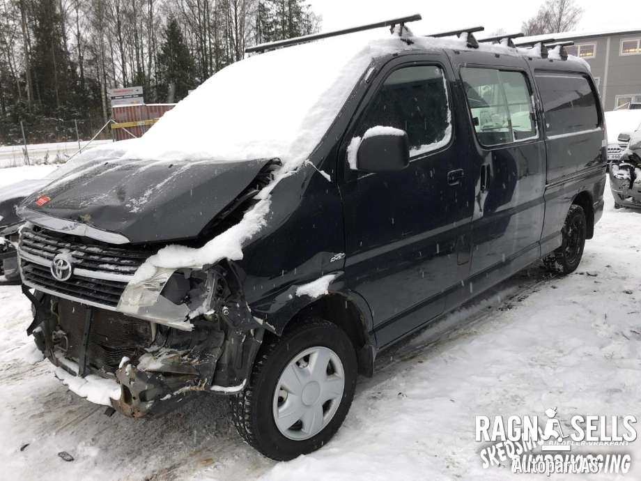Toyota Hiace 2007-2012 (Fase 3) , Motorkode: 2KD-FTV, Girkassekode: 3303026A50