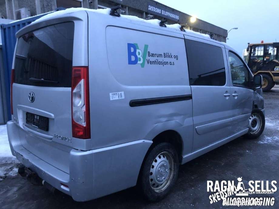Toyota Proace 2013-2016 (Type I) , Motorkode: 4WZ-FTV, Girkassekode: 