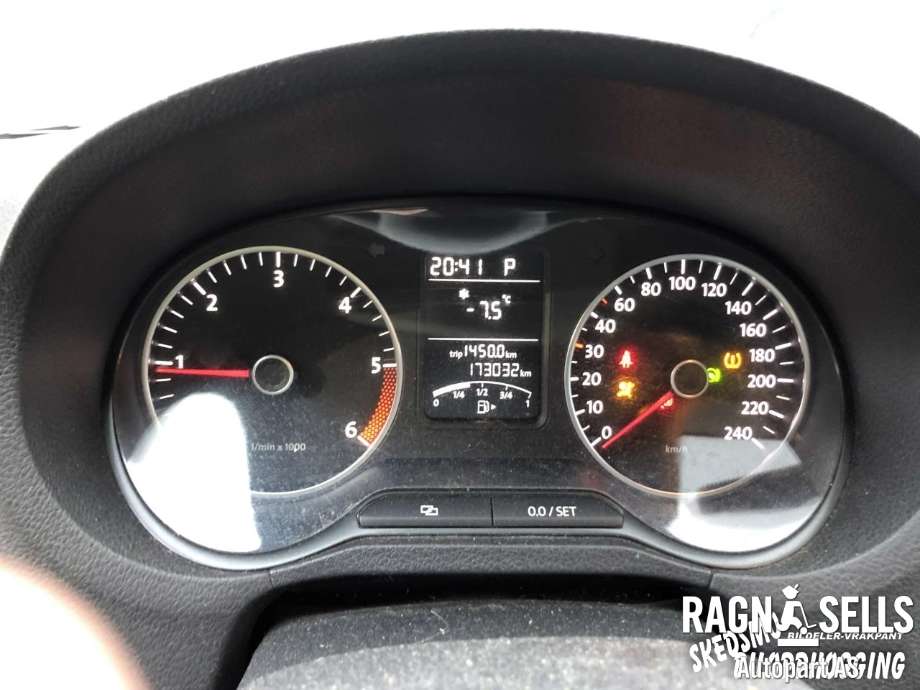 VW Polo 2009-2014 (Type V, Fase 1) , Motorkode: CAYB, Girkassekode: NQM