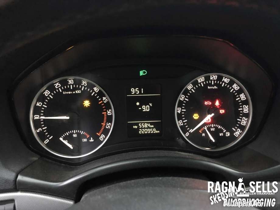 Škoda Octavia 2009-2013 (Type II, Fase 2) , Motorkode: CAYC, Girkassekode: LHW