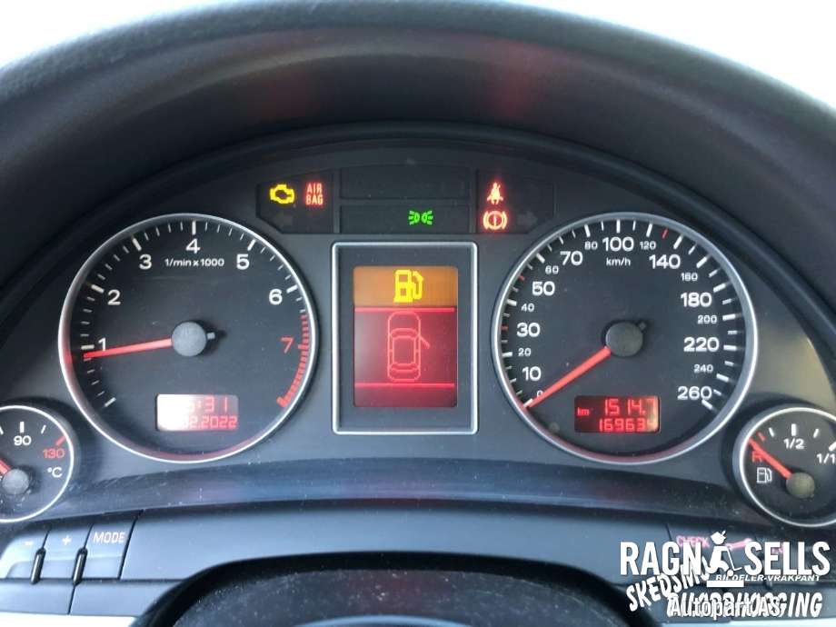 Audi A4 2004-2008 (Type III) (B7) (B7), Motorkode: ALZ, Girkassekode: HFC