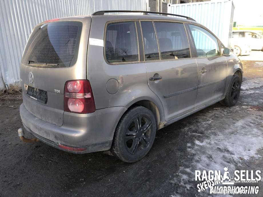 VW Touran 2007-2010 (Type I, Fase 2) , Motorkode: BLS, Girkassekode: JYK