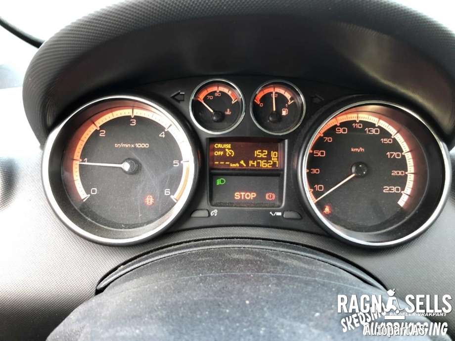 Peugeot 308 2007-2011 (Type I, Fase 1) , Motorkode: 9H01, Girkassekode: CP19X75 ( DP43 DP4C )