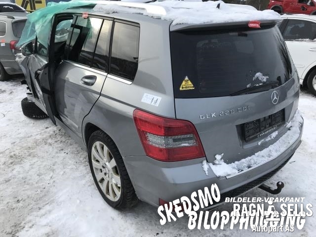 Mercedes GLK 2008-2015 (X204) (X204), Motorkode: 651912, Girkassekode: 722965 03 120178