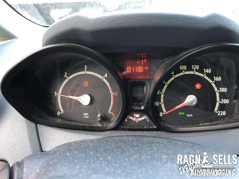 Ford Fiesta 2008-2012 (Type VI, Fase 1) , Motorkode: TZJB, Girkassekode: RM8A6R7002HE