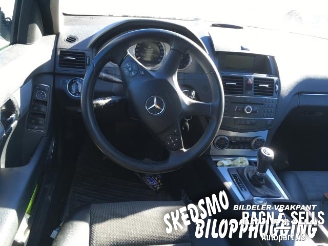 Mercedes C-Klasse 2007-2011 (Fase 1) (W204) (W204), Motorkode: OM646.811, Girkassekode: 722640 07 208668