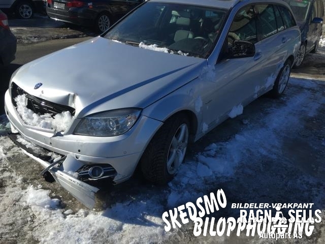 Mercedes C-Klasse 2007-2011 (Fase 1) (W204) (W204), Motorkode: OM646.811, Girkassekode: 722640 07 208668