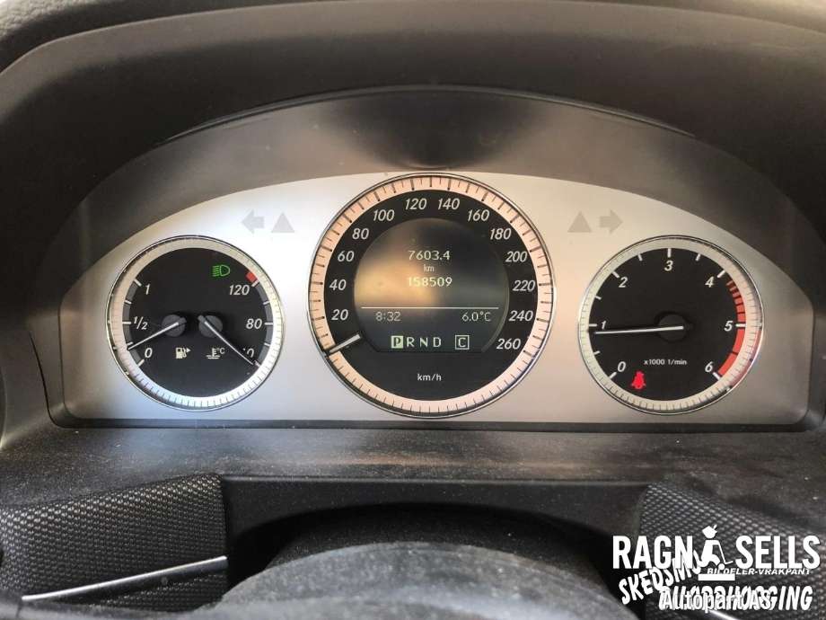 Mercedes GLK 2008-2015 (X204) (X204), Motorkode: 651912, Girkassekode: 72296502360068