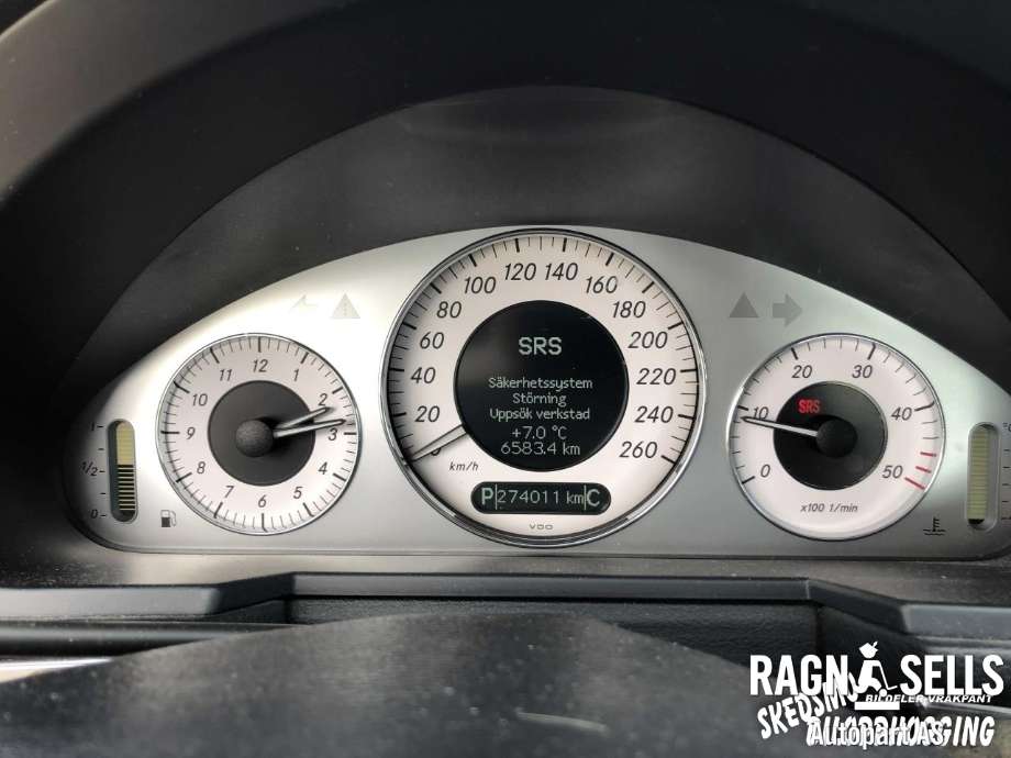 Mercedes E-Klasse 2006-2009 (Fase 2) (W211) (W211), Motorkode: 646821, Girkassekode: 