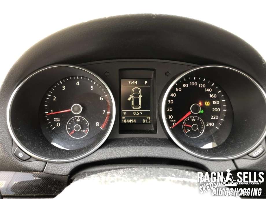 VW Golf VI 2008-2012 , Motorkode: CAXA, Girkassekode: LWZ
