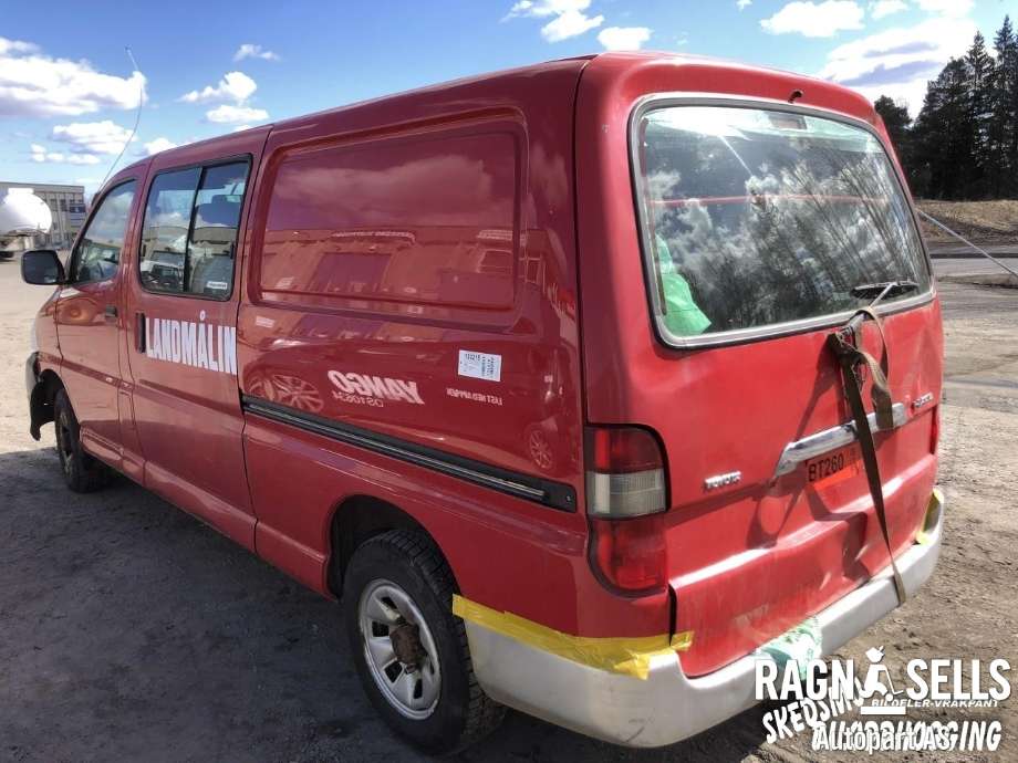 Toyota Hiace 2007-2012 (Fase 3) , Motorkode: 2KD-FTV, Girkassekode: 3303026A60