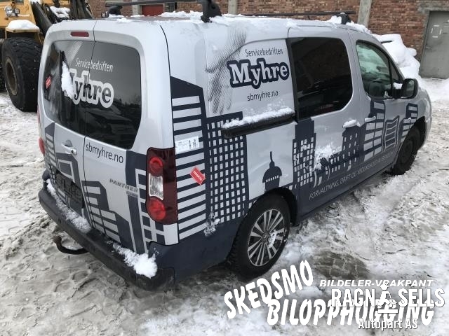 Peugeot Partner 2015-2019 (Type II, Fase 2) , Motorkode: BHY     DV6FD FAP, Girkassekode: 