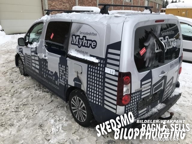 Peugeot Partner 2015-2019 (Type II, Fase 2) , Motorkode: BHY     DV6FD FAP, Girkassekode: 