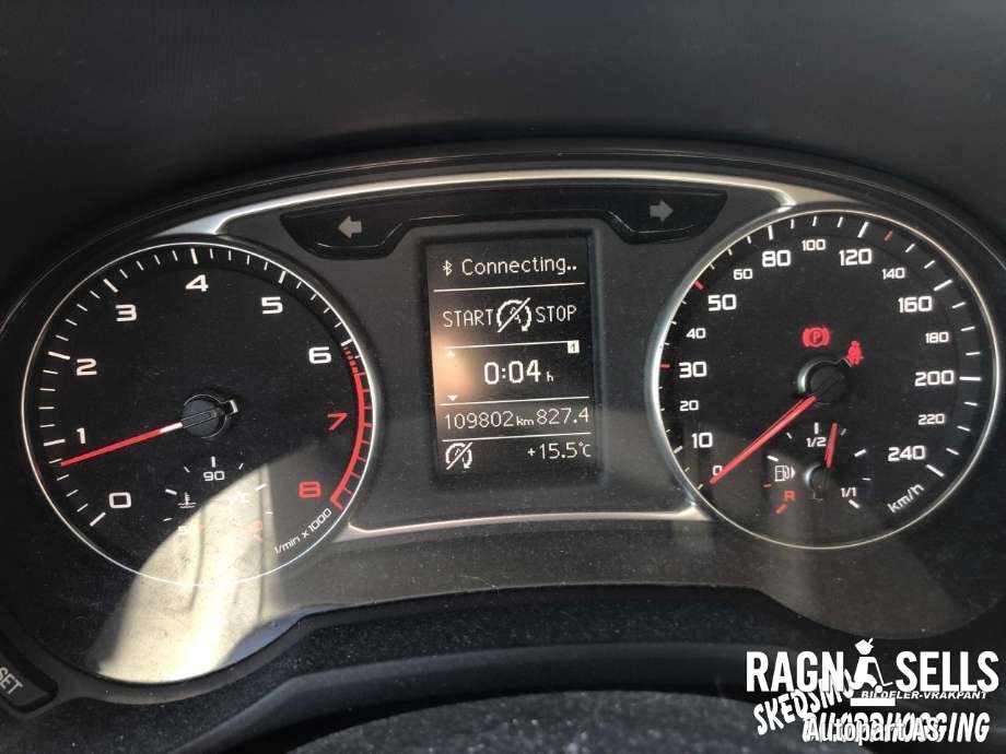 Audi A1 2010-2014 (Type I, Fase 1) , Motorkode: CBZA, Girkassekode: LGQ