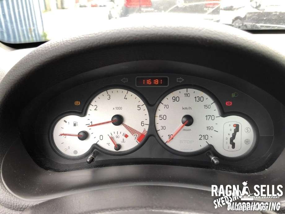 Peugeot 206 1998-2007 , Motorkode: NFU, Girkassekode: CP21X73 ( 2222X8 )