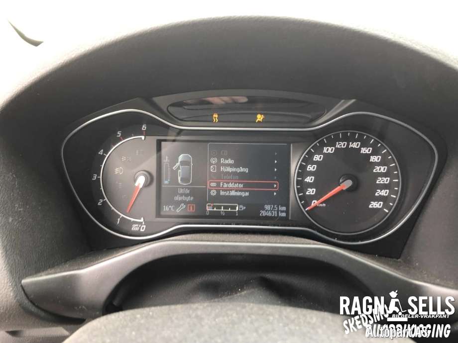 Ford Mondeo 2011-2014 (Type IV, Fase 2) , Motorkode: T1BC AV6Q6006BA, Girkassekode: BG9R7F096BA