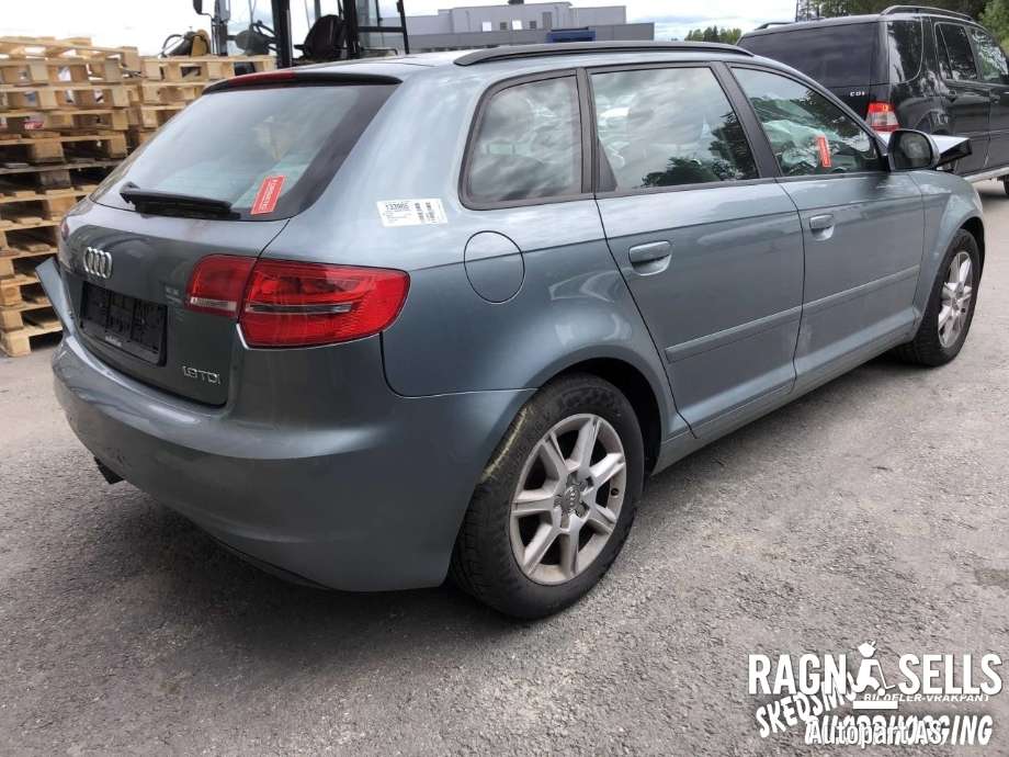 Audi A3 2009-2012 (Type II, Fase 2) , Motorkode: BLS, Girkassekode: JCR