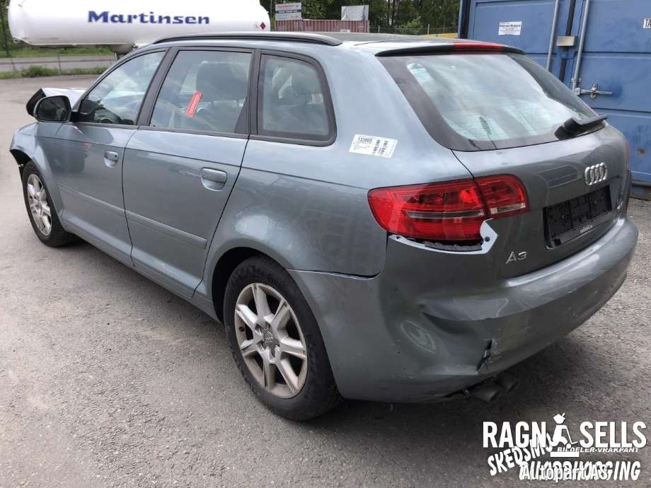 Audi A3 2009-2012 (Type II, Fase 2) , Motorkode: BLS, Girkassekode: JCR