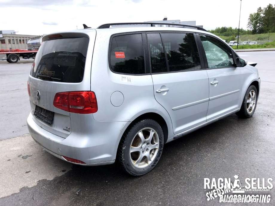 VW Touran 2010-2015 (Type I, Fase 3) , Motorkode: CAYC, Girkassekode: MFR