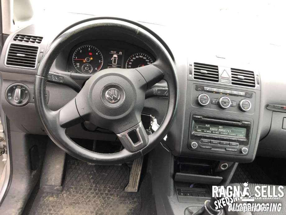 VW Touran 2010-2015 (Type I, Fase 3) , Motorkode: CAYC, Girkassekode: MFR