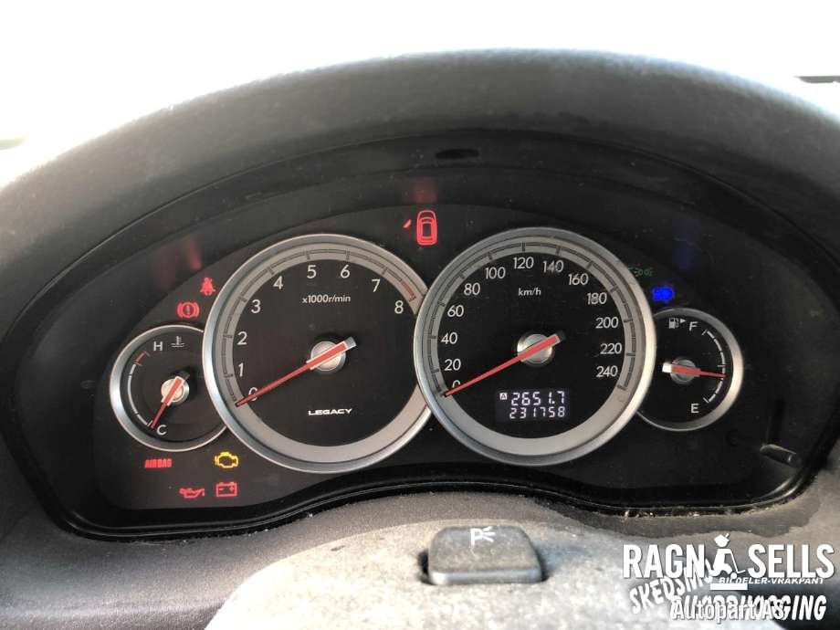 Subaru Legacy 2003-2007 (Type IV, Fase 1) , Motorkode: EJ204LTCLB, Girkassekode: TY757XTCAB