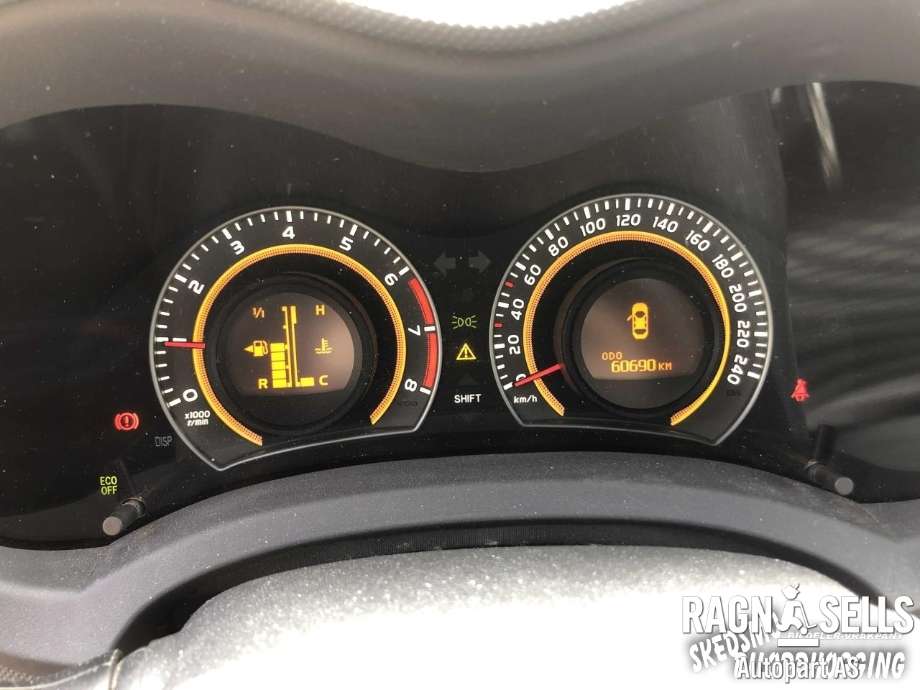 Toyota Auris 2010-2012 (Type I, Fase 2) , Motorkode: 1NR-FE, Girkassekode: 3030002160