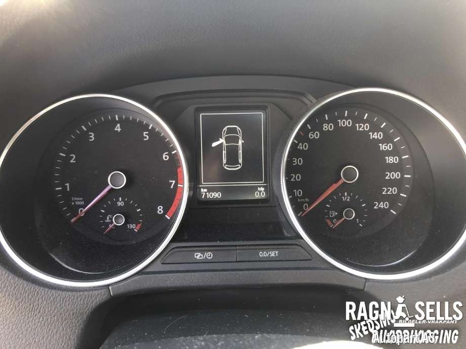 VW Polo 2014-2017 (Type V, Fase 2) , Motorkode: CJZD, Girkassekode: REZ