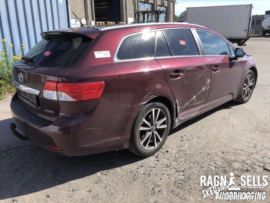 Toyota Avensis 2009-2015 (Type III, Fase 1) , Motorkode: 2ZR-FAE       190000T090, Girkassekode: 3040020020