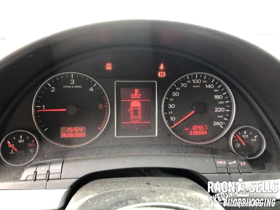 Audi A4 2004-2008 (Type III) (B7) (B7), Motorkode: BRB, Girkassekode: JWS