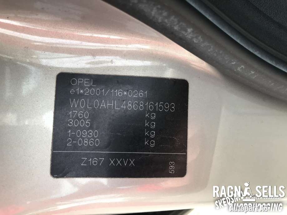 Opel Astra H 2004-2009 , Motorkode: Z16XEP     55560308, Girkassekode: 55558139