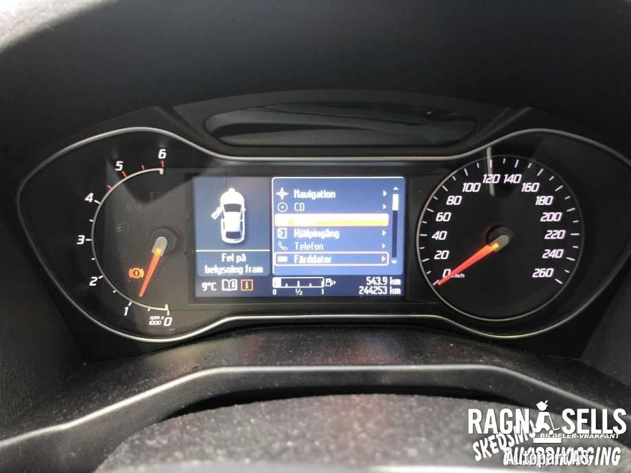 Ford Mondeo 2011-2014 (Type IV, Fase 2) , Motorkode: T1BC        AV6Q6006BA, Girkassekode: BG9R7002HCB
