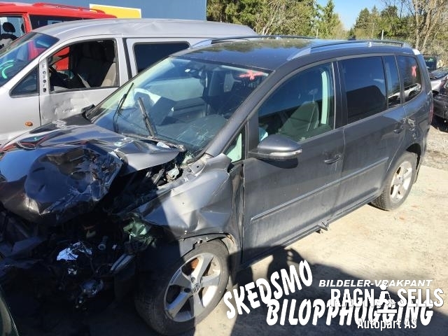 VW Touran 2010-2015 (Type I, Fase 3) , Motorkode: CFJA, Girkassekode: PBE