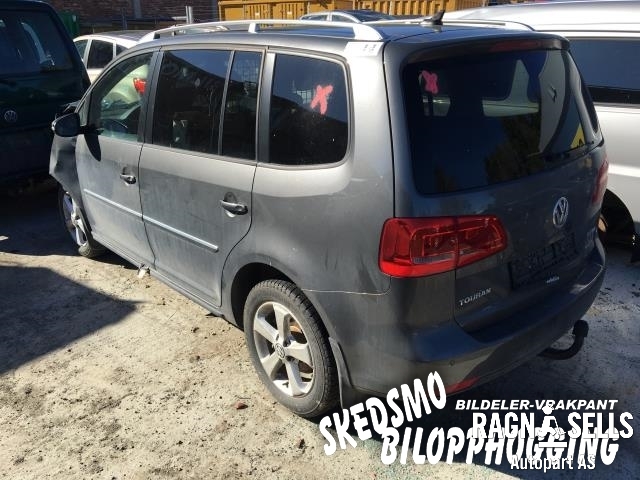 VW Touran 2010-2015 (Type I, Fase 3) , Motorkode: CFJA, Girkassekode: PBE
