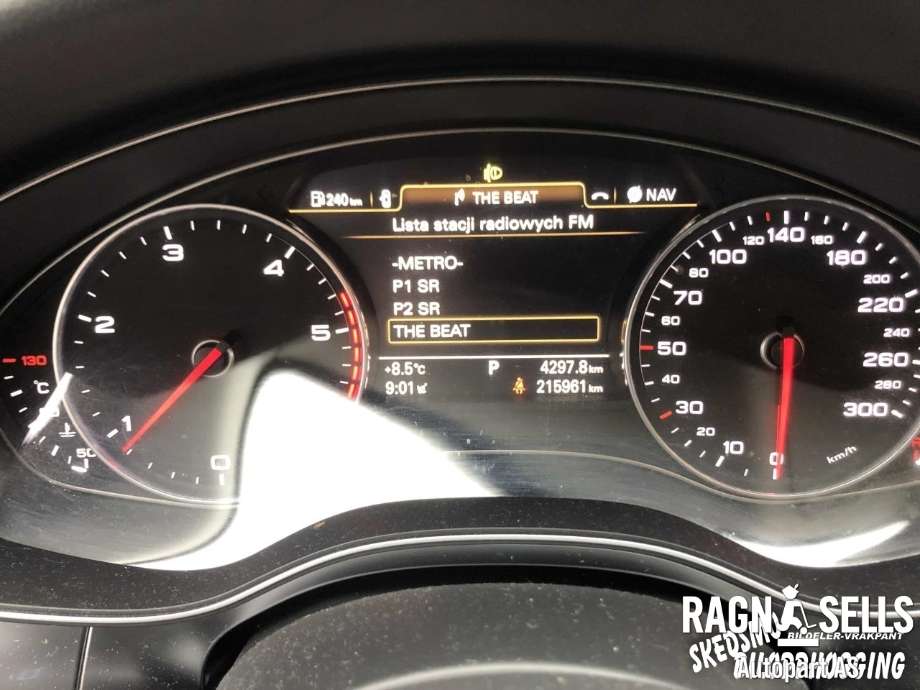 Audi A6 2011-2014 (Type IV, Fase 1) (C7) (C7), Motorkode: CLAA, Girkassekode: NPB