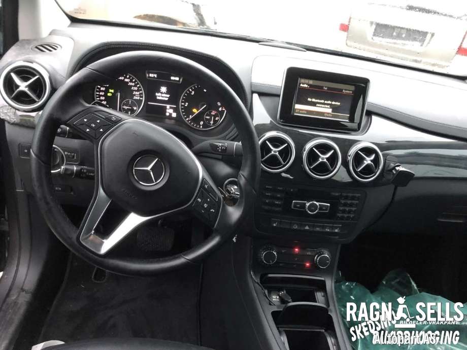 Mercedes B-Klasse 2011-2018 (W246) (W246), Motorkode: 651901, Girkassekode: 724003